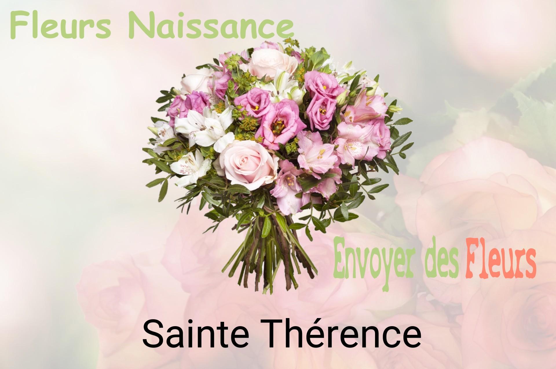 Bouquet de fleurs de naissance livré à Sainte-Thérence