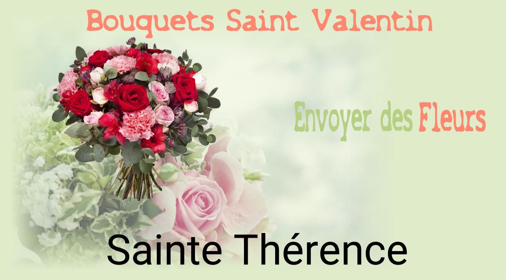 Roses de Saint-Valentin livrées à Sainte-Thérence